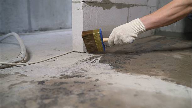 SJ Waterproofing Pros Emergency Waterproofing coverage map for Line Lexington, PA and surrounding area